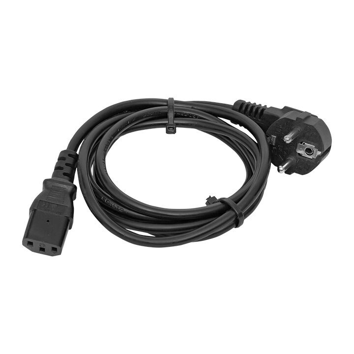 Картинка EKF Кабель питания TERACOM для PDU IEC 60320 C13 - CEE 7/7 (Schuko) сечение 3x1,5мм2 250В 10A длина 3,0 метра (TRC-PCA-C13-SH-3M) в интернет-магазине Форум Электро в Москве