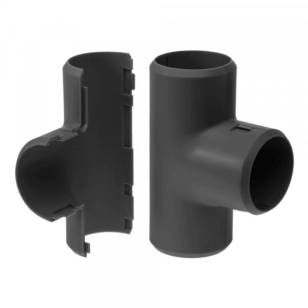 Тройник разборный черный д16 (5шт/500 шт уп/кор) Промрукав (PR13.0177) превью в интернет-магазине электрики Форум Электро в Москве Тройник разборный черный д16 (5шт/500 шт уп/кор) Промрукав (PR13.0177) превью в интернет-магазине электрики Форум Электро в Москве