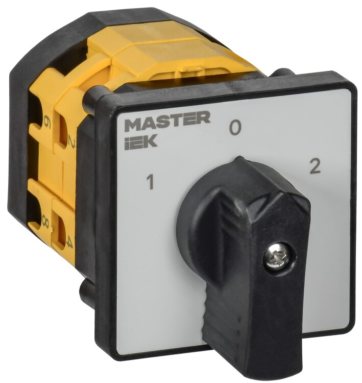 Перекл. кулачк. станд. рук. 40А сх. 51 MASTER IEK (MI-CS10-040-051) превью в интернет-магазине электрики Форум Электро в Москве