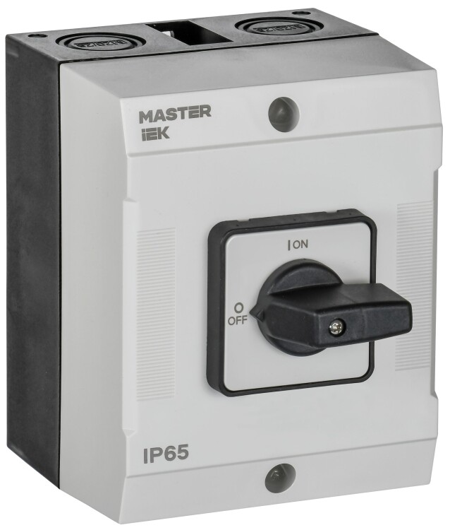 Перекл. кулачк. в боксе станд. рук. 16А сх. 90 MASTER IEK (MI-CS20-016-090) превью в интернет-магазине электрики Форум Электро в Москве