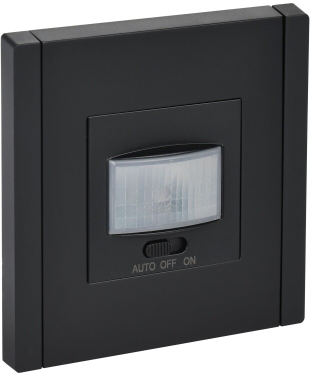 Картинка IEK FORTE&PIANO Черный Датчик движ. FP155 (FP-MS10-N-150-05-K02) в интернет-магазине Форум Электро в Москве