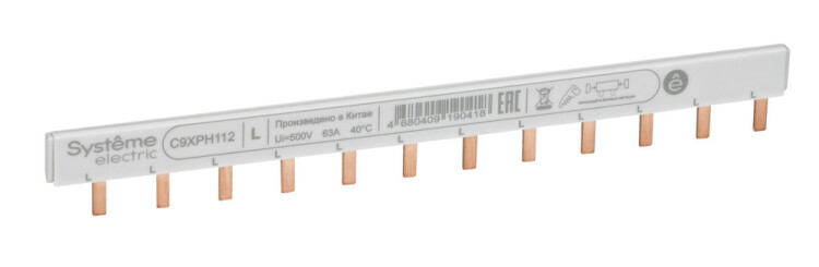 Systeme Electric Шинка Греб. 1P (L1) 18мм 12мод 63А (C9XPH112) превью в интернет-магазине электрики Форум Электро в Москве