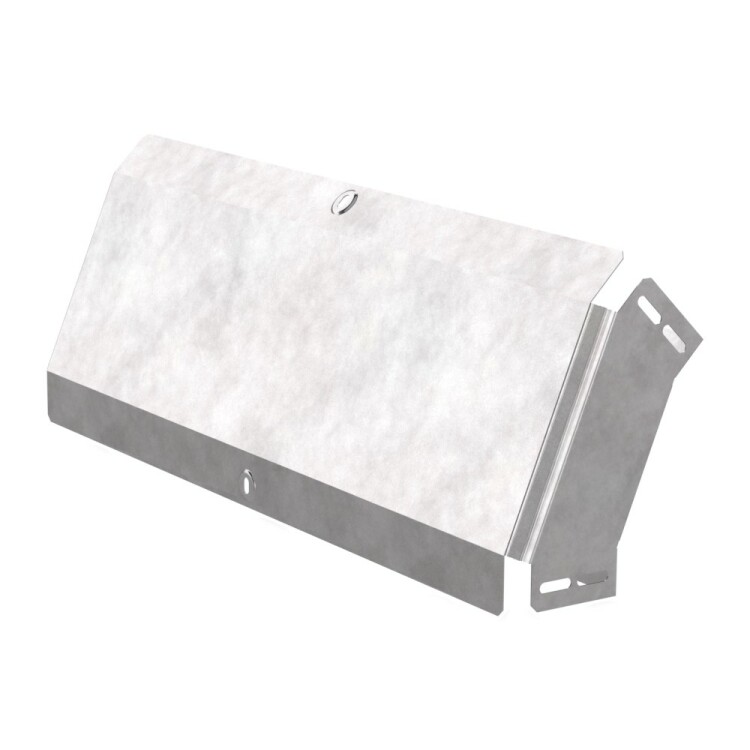 Промрукав Угол вертикальный внешний 45 градусов с крышкой Стандарт 600х80 (PR16.0581) превью в интернет-магазине электрики Форум Электро в Москве