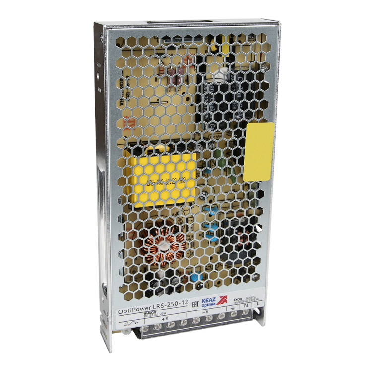 КЭАЗ Блок питания панельный OptiPower LRS 250-12 21A. (328886) превью в интернет-магазине электрики Форум Электро в Москве