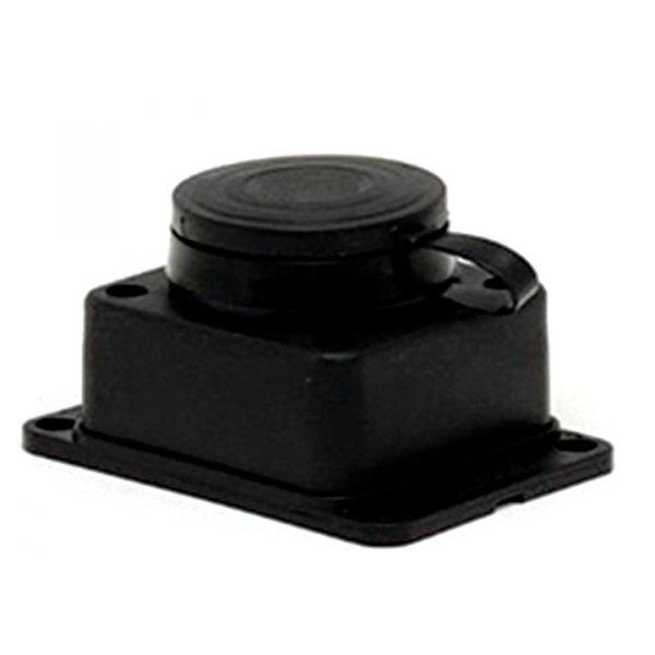 EKF Basic Розетка настенная с защитной крышкой каучуковая 230В 2P+PE 16A IP44 (RPS-014-16-230-44) превью в интернет-магазине электрики Форум Электро в Москве