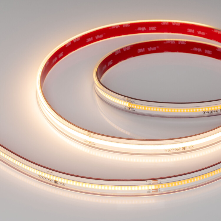 Arlight Лента герметичная SPI-COB-PS-X378-14mm 24V Warm2700-PX63-BPT (7 W/m, IP67, 5m) (бегущий огонь) (041743) превью в интернет-магазине электрики Форум Электро в Москве