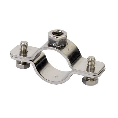 DKC Хомут для тяжелых нагрузок 32-36 мм (1"), M8, нержавеющая сталь AISI 304 (6040-001) превью в интернет-магазине электрики Форум Электро в Москве