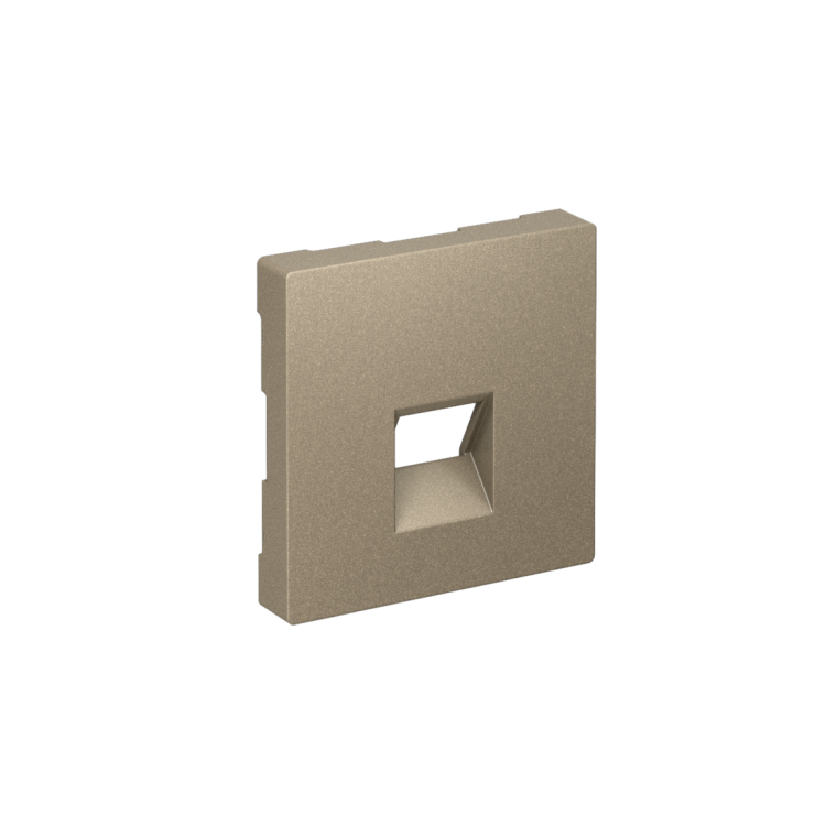 Картинка Systeme Electric AtlasDesign Шампань Накладка для информационных функций типа Keystone (ATN000584) в интернет-магазине Форум Электро в Москве