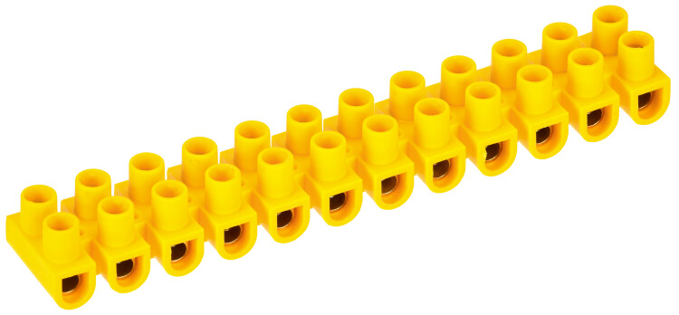 IEK Зажим винтовой ЗВИ-20 н/г 4-10мм2 (2 шт/блистер) желтые (UZV7-020-06-2) превью в интернет-магазине электрики Форум Электро в Москве IEK Зажим винтовой ЗВИ-20 н/г 4-10мм2 (2 шт/блистер) желтые (UZV7-020-06-2) превью в интернет-магазине электрики Форум Электро в Москве