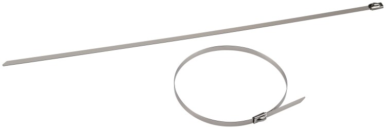 Кабельная стяжка (хомут) стальная AISI 304 ЭРА NO-225-235 4.6 x 200 мм 50 шт (Б0066297) превью в интернет-магазине электрики Форум Электро в Москве