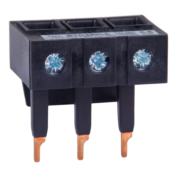 Клеммник линейный трехполюсный OptiStart MP-32-SEV (116904) превью в интернет-магазине электрики Форум Электро в Москве