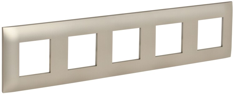Картинка IEK SKANDY Шампань Рамка 5-ая SK-F05Sh (SK-M52-K37) в интернет-магазине Форум Электро в Москве