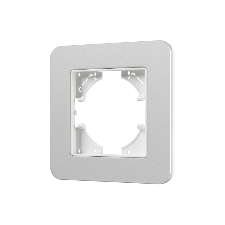 Картинка Arlight Рамка алюминиевая FRM-AKIRY-SFAL-1-SR (-) (049684) в интернет-магазине Форум Электро в Москве