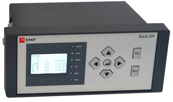 EKF Stingray Устройство релейной защиты и автоматики ReLite 52H 512.43.85.12.11.01 (RT52H-512-43-85-12-11-01) превью в интернет-магазине электрики Форум Электро в Москве EKF Stingray Устройство релейной защиты и автоматики ReLite 52H 512.43.85.12.11.01 (RT52H-512-43-85-12-11-01) превью в интернет-магазине электрики Форум Электро в Москве