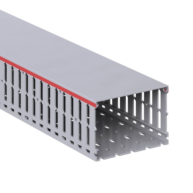 DKC Короб перфорированный, серый RL12 120x80 (00159RL) превью в интернет-магазине электрики Форум Электро в Москве