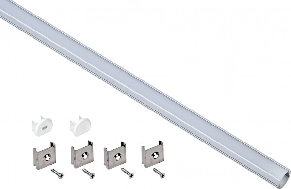 IEK Профиль алюм. для LED ленты 1816 накл. круг. 2м к-т опал (LSADD1816-SET1-2-N2-1-08) превью в интернет-магазине электрики Форум Электро в Москве