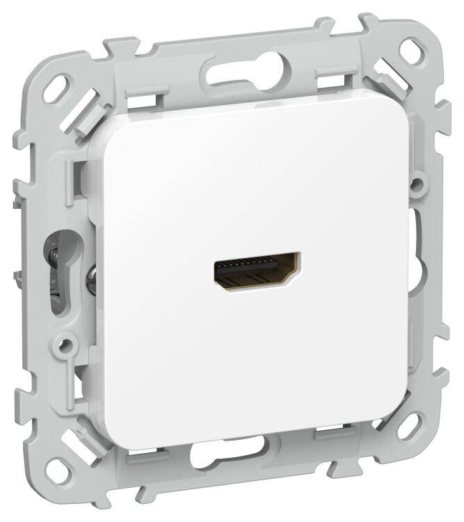 Картинка IEK FLITE Белый Розетка HDMI (FI-H10-K01) в интернет-магазине Форум Электро в Москве