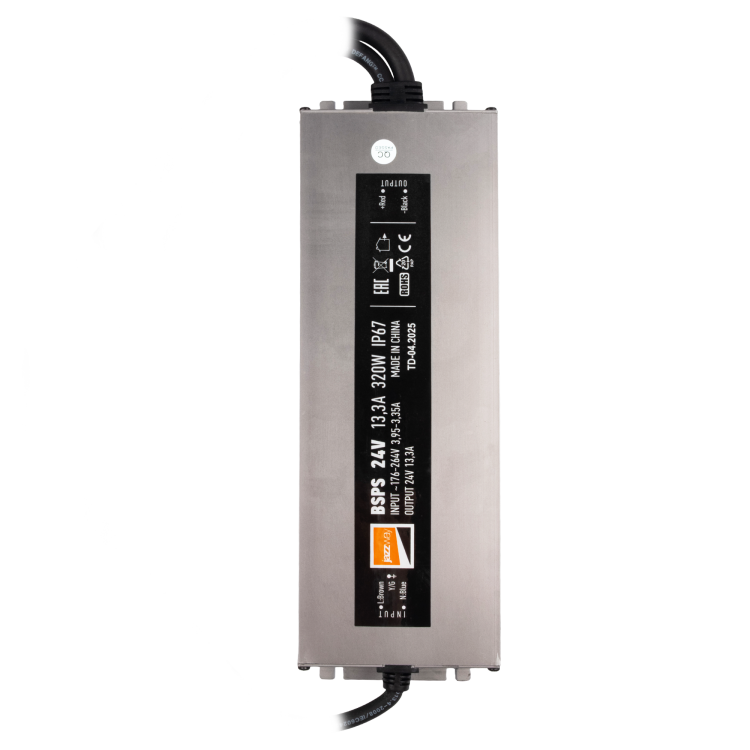 Jazzway BSPS 24V 13.30A=320W IP67 3 г. гарантии (.5024274) превью в интернет-магазине электрики Форум Электро в Москве