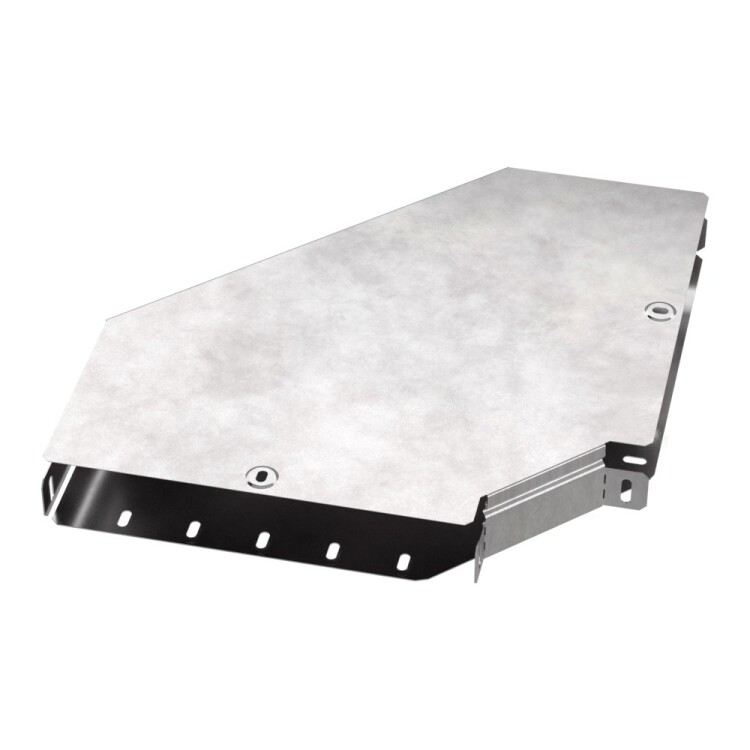 Промрукав Угол горизонтальный 90 градусов с крышкой Стандарт 300х50 (PR16.0420) превью в интернет-магазине электрики Форум Электро в Москве