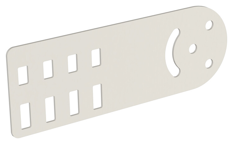 Пластина шарнирная h=80мм RAL 9016 IEK (CLM51D-PSH-080-9016) превью в интернет-магазине электрики Форум Электро в Москве