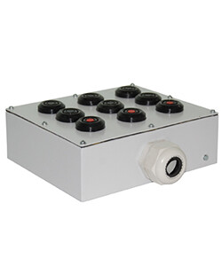 Электротехник ПКУ-15-21.331-54У2 (6*КЕ081/2(1з+1р) черная + 3*КЕ081/2(1з+1р) красная + PG-36), пост управления (ЭТ) (ET008540) превью в интернет-магазине электрики Форум Электро в Москве