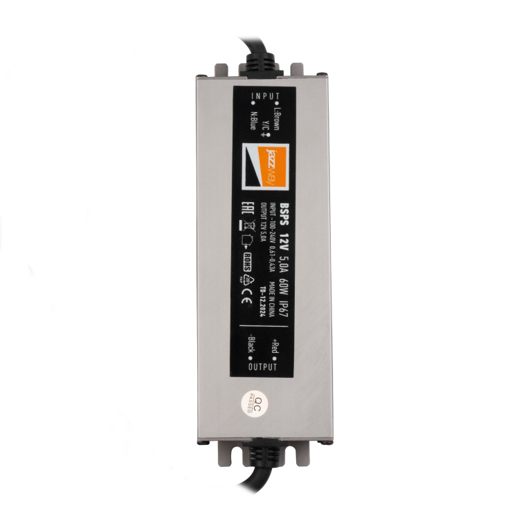 Jazzway Драйвер BSPS 12V5,0A=60W влагозащищенный IP67 (.3329273A) превью в интернет-магазине электрики Форум Электро в Москве
