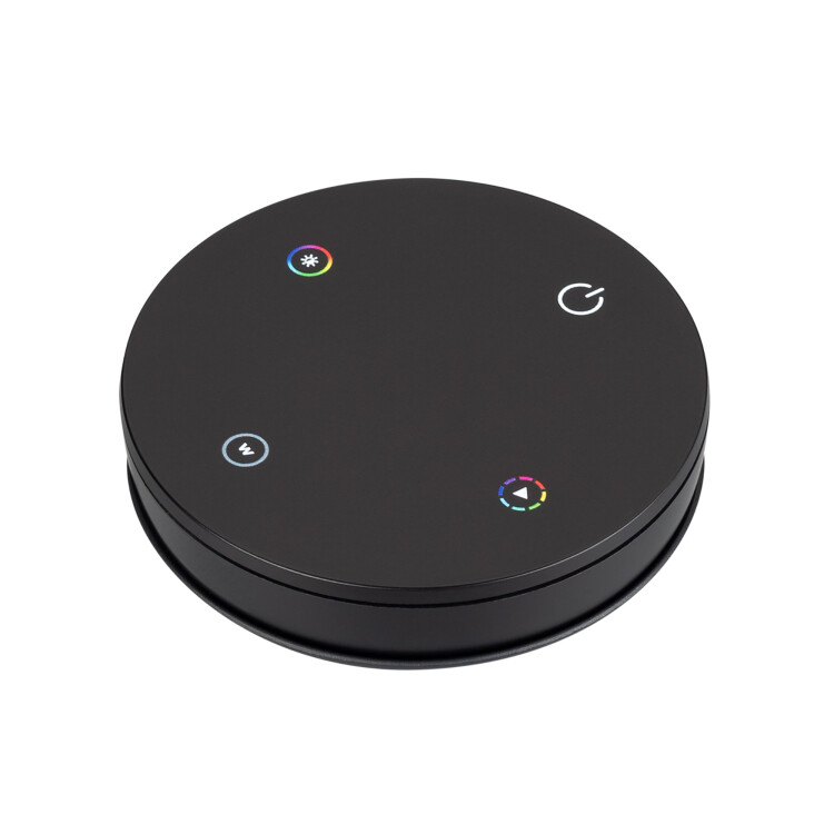 Arlight INTELLIGENTIGHT Пульт SMART-801-22-1G-RGBW Black (3V, Magnet, 2.4G) (IP20 Пластик, 5 лет) (046479) превью в интернет-магазине электрики Форум Электро в Москве