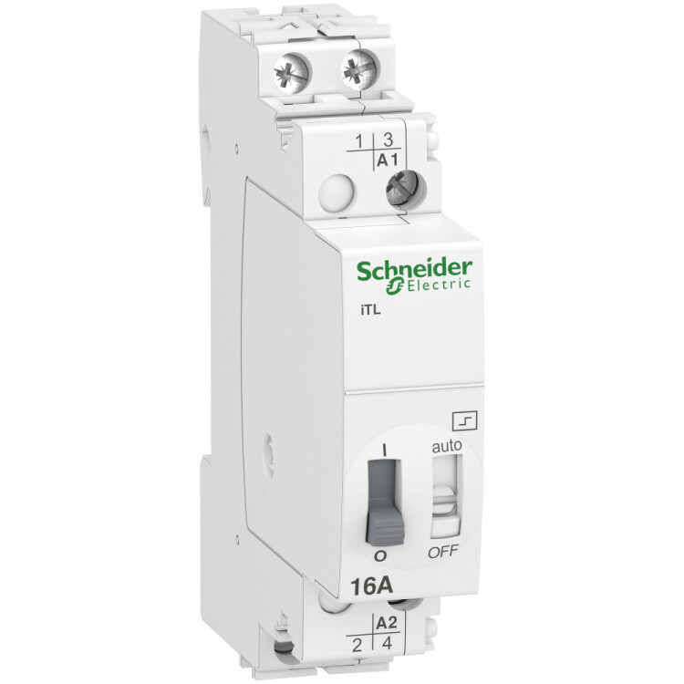 Schneider Electric Acti 9 iTL Реле импульсное 16A 2НО 230В АС 110В DC (A9C30812) превью в интернет-магазине электрики Форум Электро в Москве