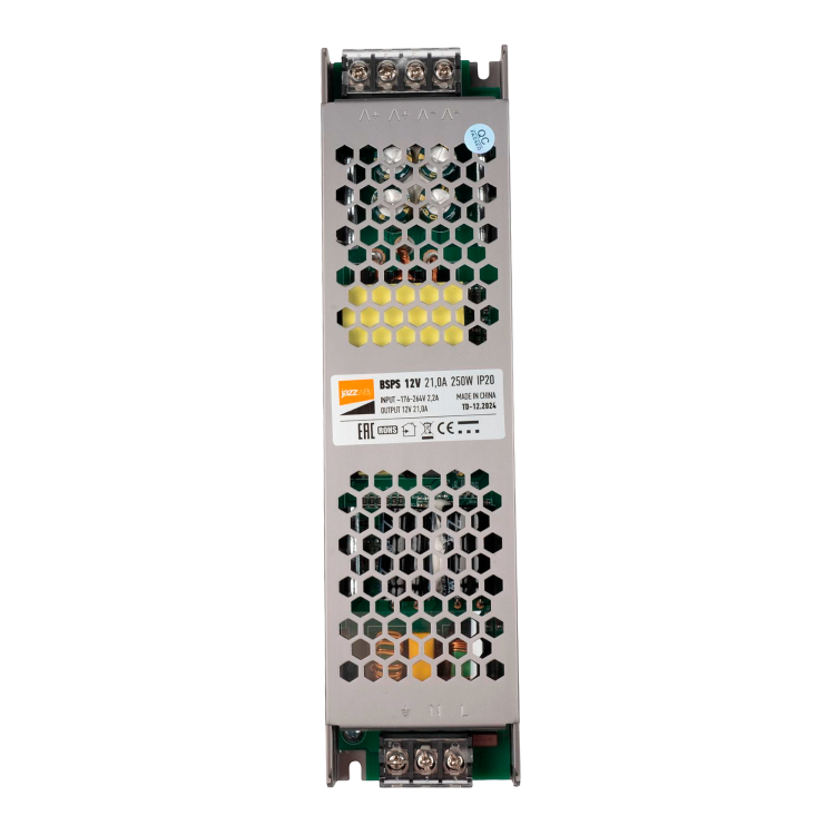 Jazzway Драйвер BSPS 12V21A=250W IP20 (.1001238A) превью в интернет-магазине электрики Форум Электро в Москве