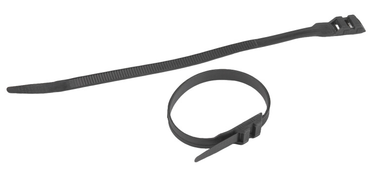 Кабельная стяжка ЭРА NO-224-592 (хомут) нейлоновая для СИП с горизонтальным замком 9.0 х 180 мм чёрная (100 шт/уп) (Б0066054) превью в интернет-магазине электрики Форум Электро в Москве Кабельная стяжка ЭРА NO-224-592 (хомут) нейлоновая для СИП с горизонтальным замком 9.0 х 180 мм чёрная (100 шт/уп) (Б0066054) превью в интернет-магазине электрики Форум Электро в Москве