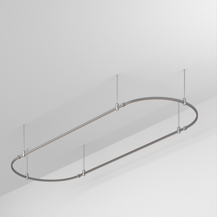 Arlight Основание ART-APRIORI-OVAL-ROD-800-3000x1000 (TN) (IP20 Металл, 3 года) (050199) превью в интернет-магазине электрики Форум Электро в Москве