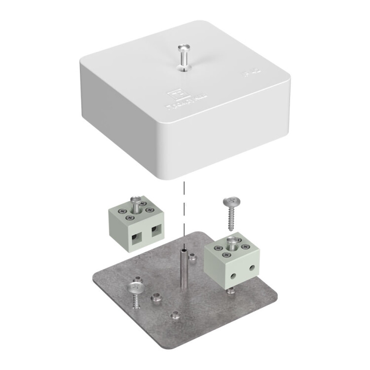 Промрукав Коробка огнестойкая для кабель-канала 40-0450-FR6.0-4 Е15-Е120 75х75х30 (40-0450-FR6.0-4) превью в интернет-магазине электрики Форум Электро в Москве