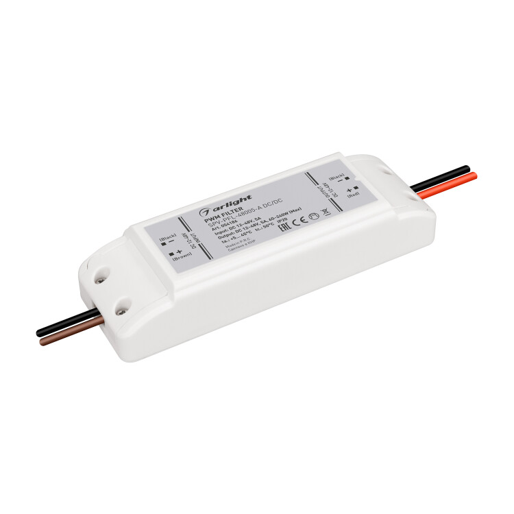 Arlight Фильтр ШИМ SPV-PFL-48005-A DC/DC (12-48V, 5A) (IP20 Пластик, 2 года) (054186) превью в интернет-магазине электрики Форум Электро в Москве