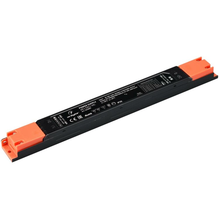 Arlight Блок питания ARJ-DALI-40L (40W, 700-1000mA, PFC) (IP20 Металл, 5 лет) (023007) превью в интернет-магазине электрики Форум Электро в Москве Arlight Блок питания ARJ-DALI-40L (40W, 700-1000mA, PFC) (IP20 Металл, 5 лет) (023007) превью в интернет-магазине электрики Форум Электро в Москве