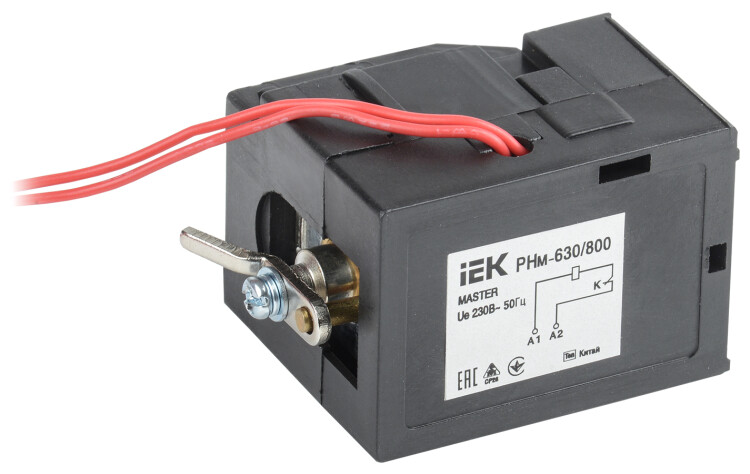 IEK KARAT MASTER Расцепитель независимый РНм-630/800 (РНм-40) 220В