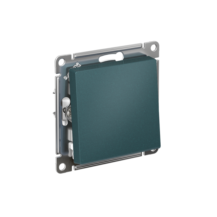 Картинка Systeme Electric AtlasDesign Изумруд Кнопка нажимная сх.1, 10АХ, механизм (ATN000815) в интернет-магазине Форум Электро в Москве