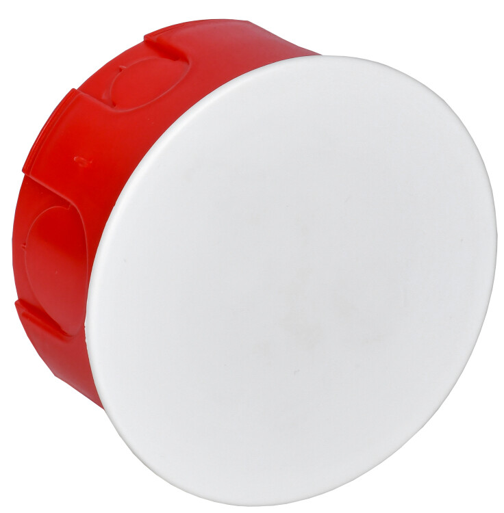 IEK Коробка КМ41007 распаячная для твердых стен d80x40 (с крышкой) (UKT11-080-040-000) превью в интернет-магазине электрики Форум Электро в Москве IEK Коробка КМ41007 распаячная для твердых стен d80x40 (с крышкой) (UKT11-080-040-000) превью в интернет-магазине электрики Форум Электро в Москве