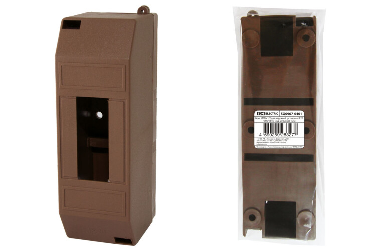 TDM Бокс КМПн 1/2 для наружной установки IP20 "ЭКО" (бук) инд. штрихкод (SQ0907-0401) превью в интернет-магазине электрики Форум Электро в Москве