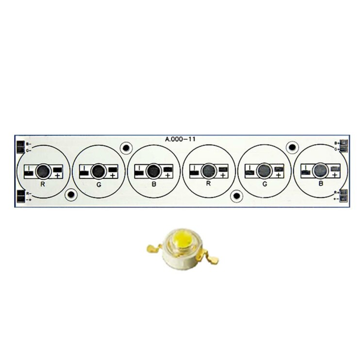 Arlight Плата 156x34-6E 2R-2G-2B Emitter (6x, 000-11) (011058) превью в интернет-магазине электрики Форум Электро в Москве