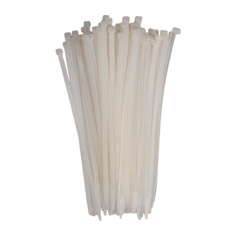 Кабельная стяжка PCT 7,6x300-100WH PA6.6 Jazzway (100 шт/уп) (.5054189) превью в интернет-магазине электрики Форум Электро в Москве