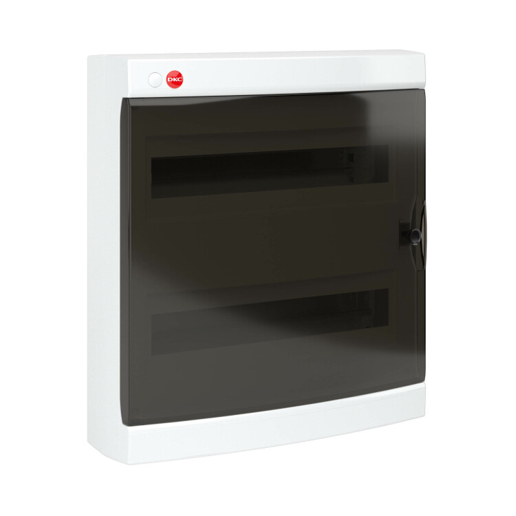 DKC Щиток настен. с дверцей 36(2X18) мод.,IP41, белый DKC Щиток настен. с дверцей 36(2X18) мод.,IP41, белый