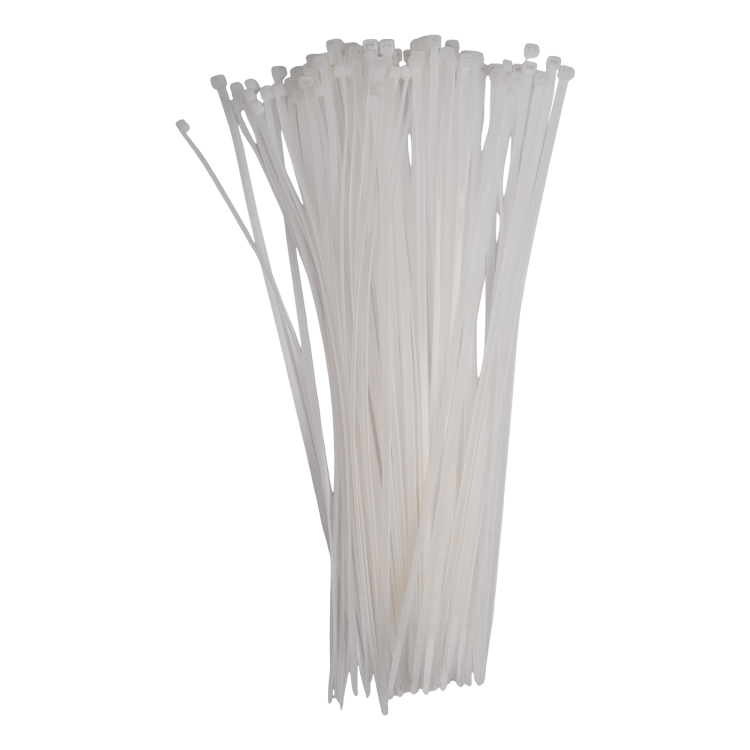 Кабельная стяжка PCT 4,8x350-100WH PA6.6 Jazzway (100 шт/уп) (.5054066) превью в интернет-магазине электрики Форум Электро в Москве