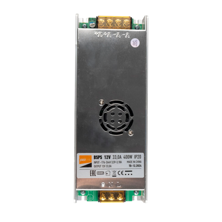 Jazzway BSPS 12V33,00A=400W IP20 3 г. гарантии (.1001399A) превью в интернет-магазине электрики Форум Электро в Москве