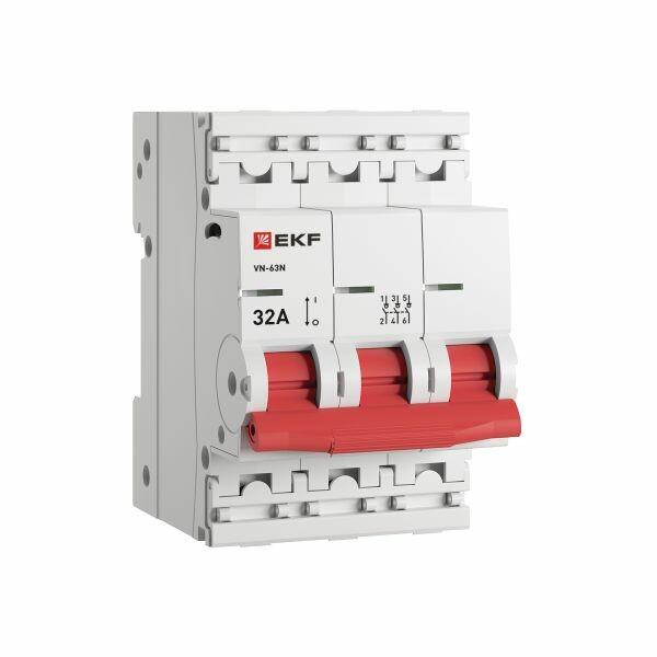 EKF PROxima Выключатель нагрузки 3P 32А ВН-63N