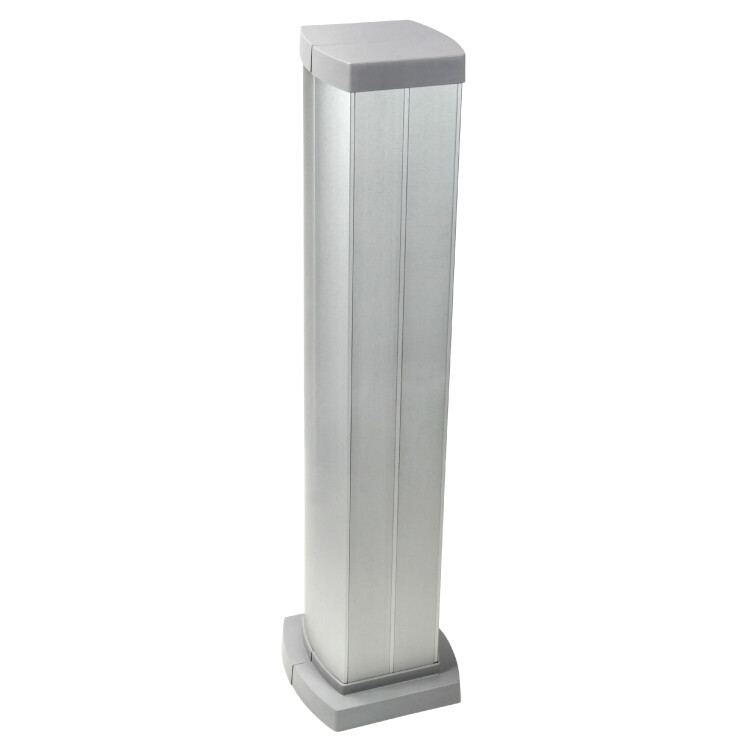 Legrand Snap-On мини-колонна алюминиевая с крышкой из алюминия 4 секции, высота 0,68 метра, цвет алюминий. (653044) превью в интернет-магазине электрики Форум Электро в Москве