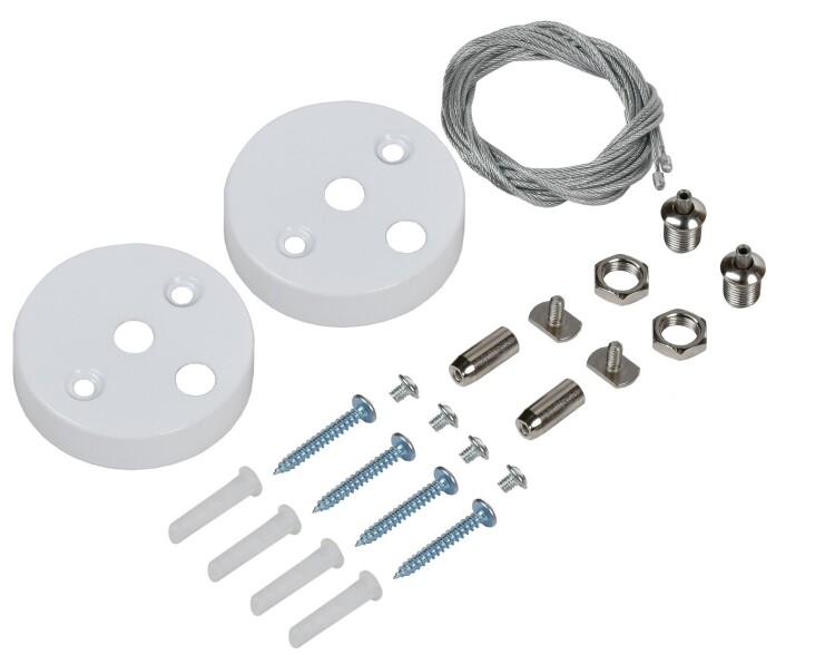Комплект для подвесного монтажа для свет. LED лин. бел. IEK (LT-LDCKD-KPM-K01) превью в интернет-магазине электрики Форум Электро в Москве