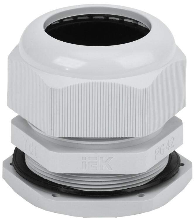 Фотография Сальник PG 42 диаметр проводника 30-40мм IP54  ИЭК (=this.property.MANUFACTURERCODE}) в интернет-магазине Форум Электро в Москве Сальник PG 42 диаметр проводника 30-40мм IP54  ИЭК (=this.property.MANUFACTURERCODE}) фото в интернет-магазине Форум Электро в Москве