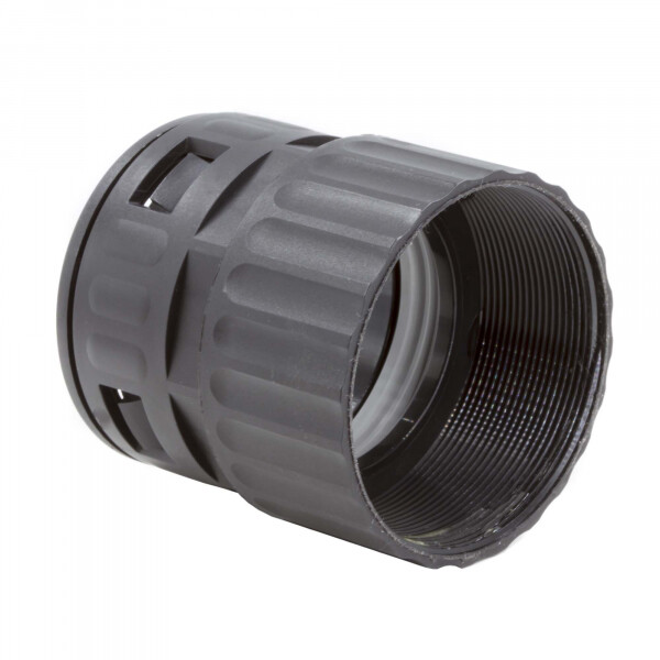 DKC Муфта с внутренней резьбой DN 48 мм, М63х1,5, полиамид, цвет черный (PAI48M63N) превью в интернет-магазине электрики Форум Электро в Москве