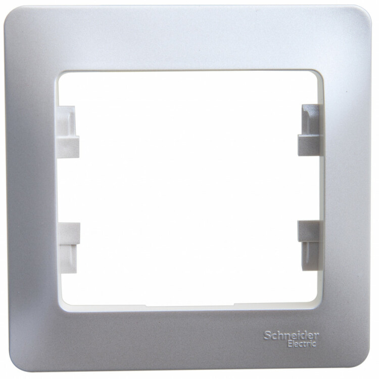 Картинка GLOSSA 1-постовая РАМКА, ПЕРЛАМУТР (GSL000601) в интернет-магазине Форум Электро в Москве