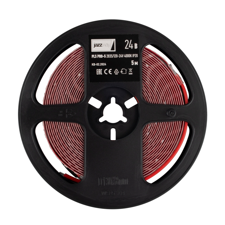 Jazzway Лента PLS PRO-5 2835/120-24V 4000K 10W/m IP20-5m (.5055773) превью в интернет-магазине электрики Форум Электро в Москве
